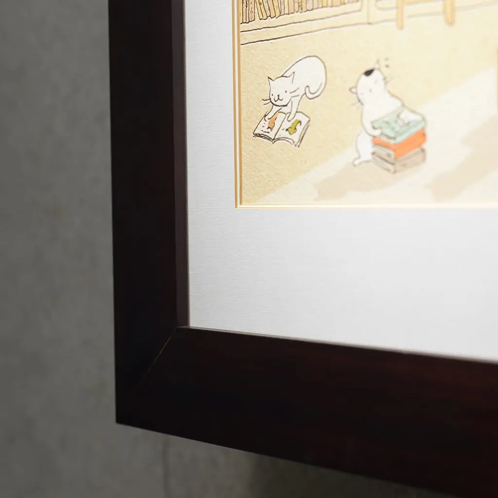 uPrint精緻木框+有色心無酸卡紙開窗