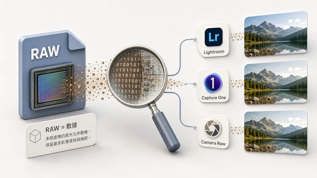 Adobe RGB 與 sRGB 色域比較示意圖